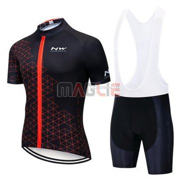 Maglia Northwave Manica Corta 2019 Nero Rosso