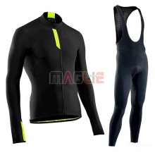 Maglia Northwave Manica Lunga 2019 Negro Verde