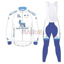 Maglia Novo Nordisk Manica Lunga 2017 Bianco