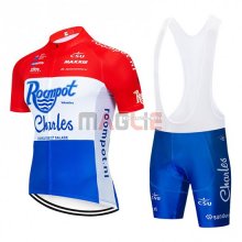 Maglia Roompot Charles Manica Corta 2019 Rosso Bianco Blu