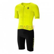 Maglia Scott Manica Corta 2021 Giallo