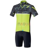 Maglia Shimano Manica Corta 2020 Giallo