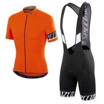 Maglia Specialized Manica Corta 2018 Arancione Nero