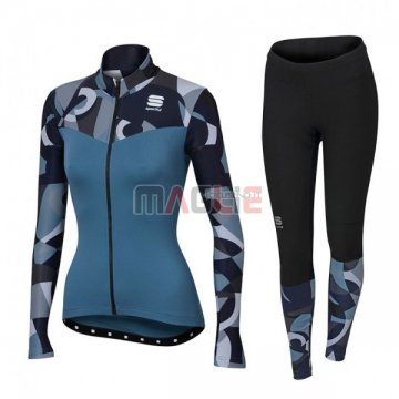 Maglia Sportful Primavera Manica Lunga 2017 Blu