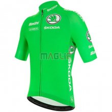 Maglia Vuelta Espana Manica Corta 2020 Verde
