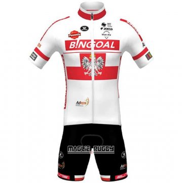 Maglia Wallonie Bruxelles Manica Corta 2021 Bianco