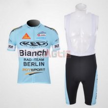 Maglia Bianchi manica corta 2010 azzurro