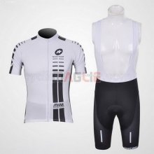 Maglia Assos manica corta 2011 bianco e nero