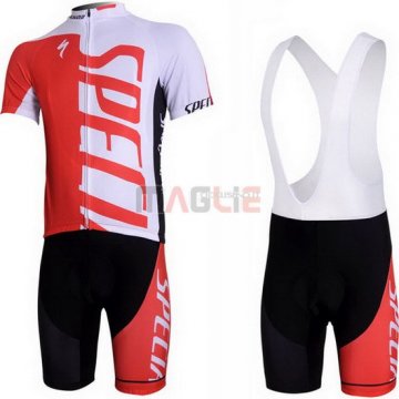 Maglia Specialized manica corta 2012 bianco e rosso