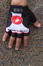 2015 Castelli Guanto Ciclismo Rosso e Bianco