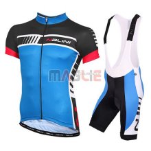 Maglia Nalini manica corta 2015 nero e blu