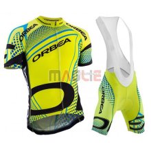 Maglia Orbea manica corta 2015 nero e giallo