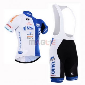 Maglia Uhc manica corta 2015 bianco e celeste