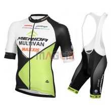 Maglia Merida manica corta 2016 bianco e verde