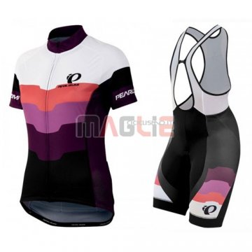 Donne Maglia Pearl Izumi manica corta 2016 nero e viola