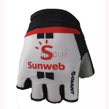 2018 Sunweb Guanti Corti Grigio