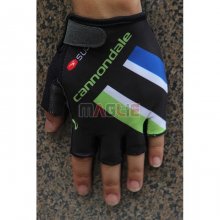 2020 Cannondale Guanti Corti Ciclismo Verde Nero