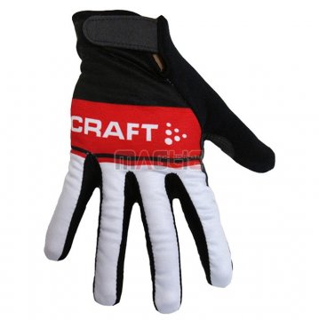 2020 Craft Guanti Dita Lunghe Ciclismo Nero Rosso Bianco