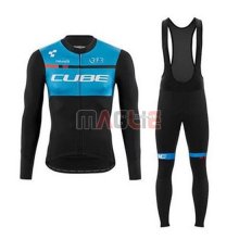 Maglia Cube Manica Lunga 2020 Nero Blu