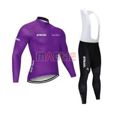 Maglia STRAVA Manica Lunga 2020 Spento Viola