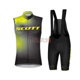 Gilet Antivento Scott 2021 Nero Giallo