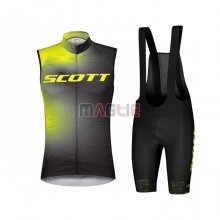 Gilet Antivento Scott 2021 Nero Giallo