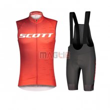 Gilet Antivento Scott 2021 Rosso