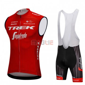 Gilet Antivento Trek Segafredo 2018 Rosso