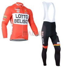 Maglia Lotto manica lunga 2014 arancione