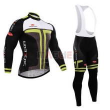 Maglia Bobteam manica lunga 2015 nero e verde