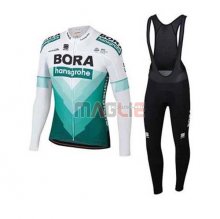 Maglia Bora-Hansgrone Manica Lunga 2020 Verde Bianco