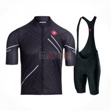 Maglia Castelli Manica Corta 2021 Nero Bianco