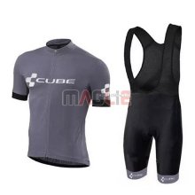 Maglia Cube Manica Corta 2018 Grigio