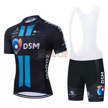 Maglia DSM Manica Corta 2021 Blu Nero