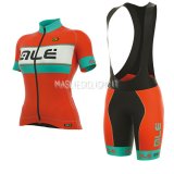 Maglia Donne ALE Graphics Prr Bermuda 2017 Azzurro e Arancione