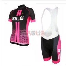 Maglia Donne ALE Manica Corta 2018 Rosa