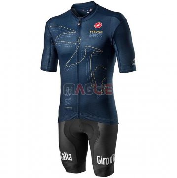 Maglia Giro d'Italia Manica Corta 2020 Spento Blu