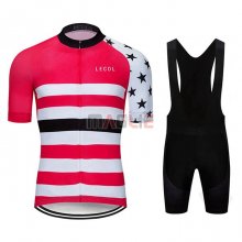 Maglia Le Col Manica Corta 2020 Rosa Bianco