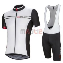 Maglia Nalini manica corta 2016 bianco nero