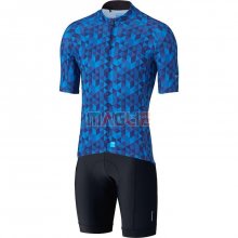 Maglia Shimano Manica Corta 2020 Blu(1)