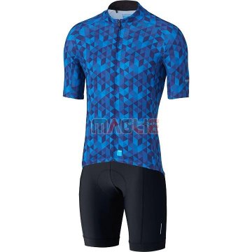 Maglia Shimano Manica Corta 2020 Blu(1)