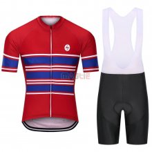 Maglia Steep Rosso Manica Corta 2021 Blu(3)