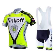 Maglia Tinkoff Manica Corta 2017 aceso verde