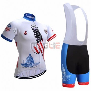 Maglia USA Manica Corta 2018 Bianco