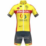 Maglia Wallonie Bruxelles Manica Corta 2021 Giallo
