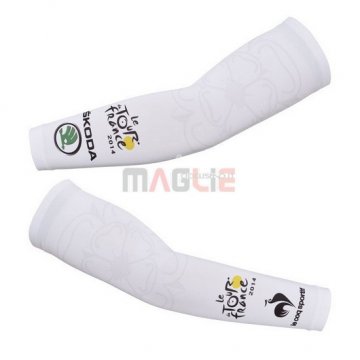 2014 Tour de France Manicotti Ciclismo bianco