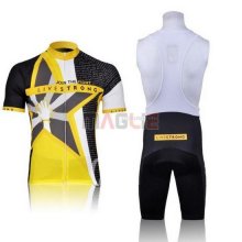 Maglia Livestrong manica corta 2011 giallo e nero