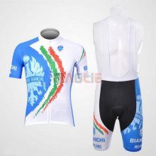 Maglia Bianchi manica corta 2012 bianco e azzurro