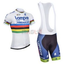 Maglia Lampre manica corta 2014 bianco