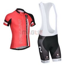 Maglia Nalini manica corta 2014 nero e rosso